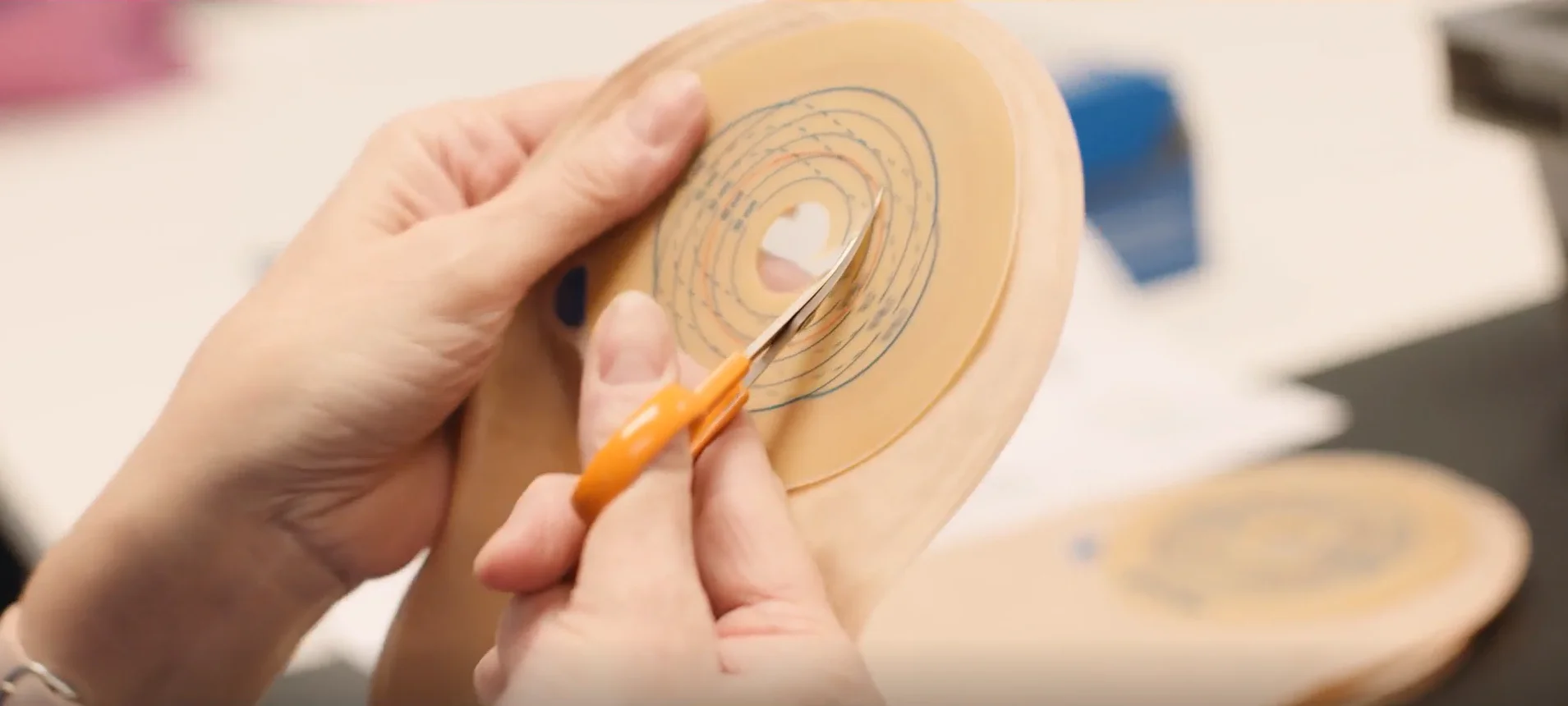 a person painting a picture