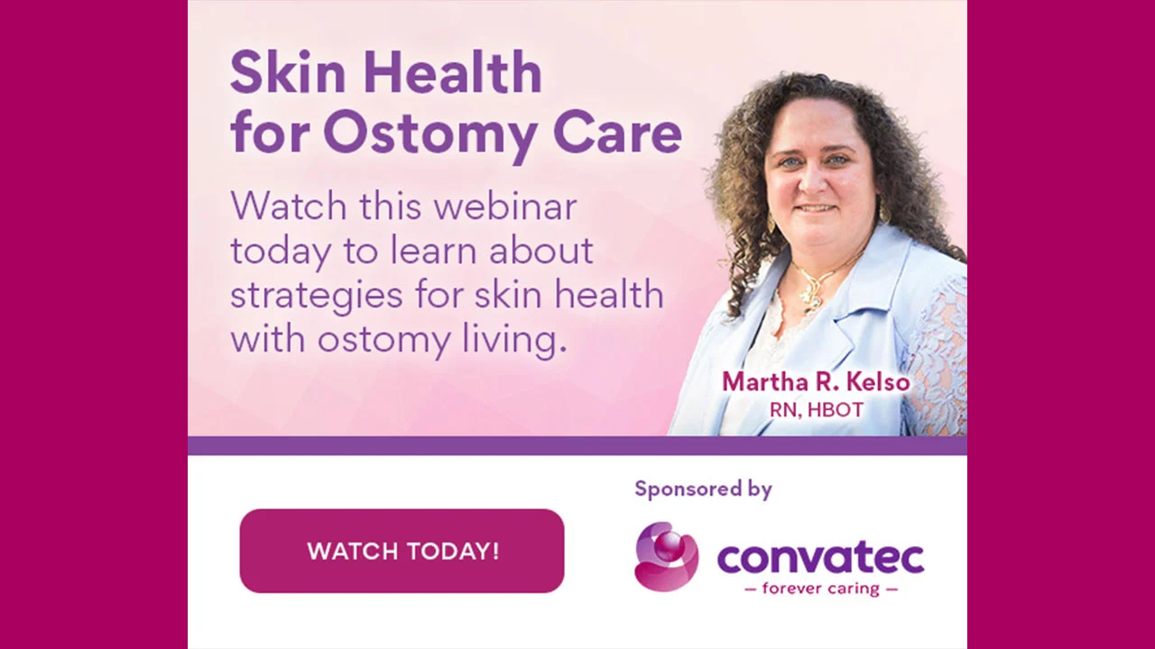Watch the webinar to learn about skin health for Ostomy care
