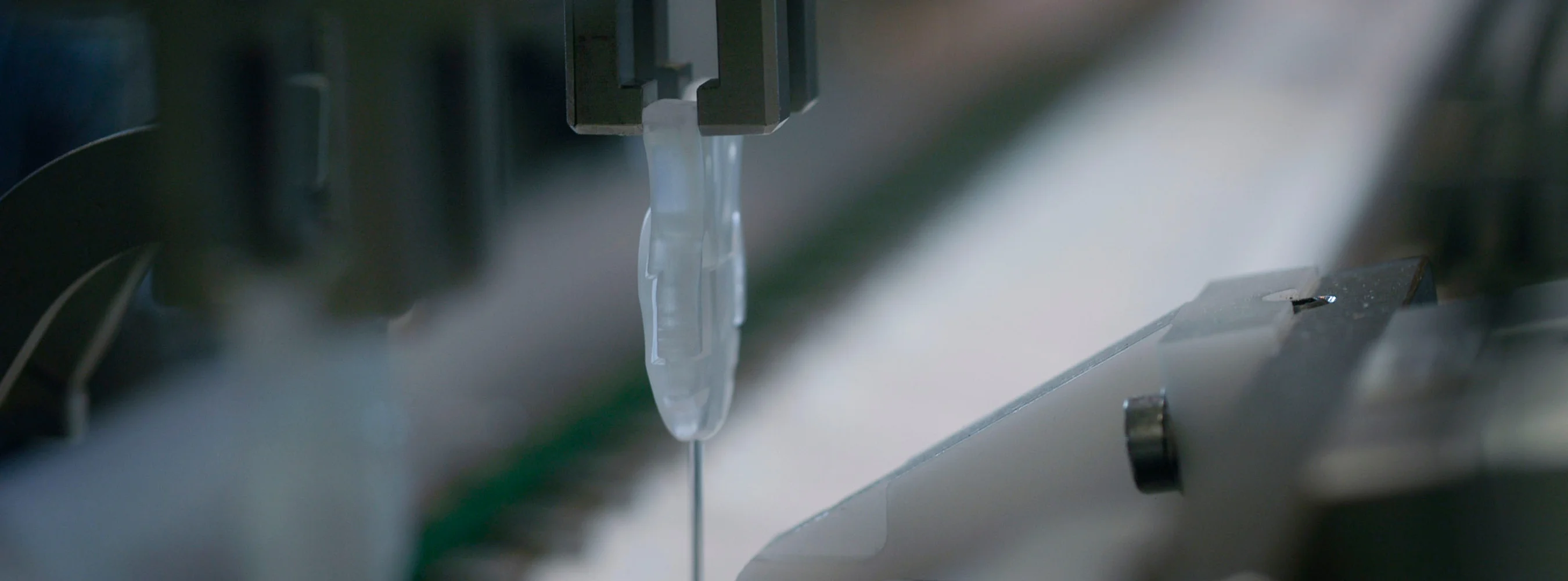 un gros plan d’une poignée de porte