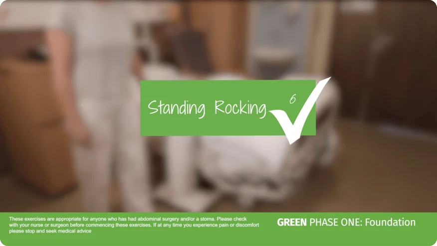 A video thumbnail of 'Green Phase One - Standing Rocking'